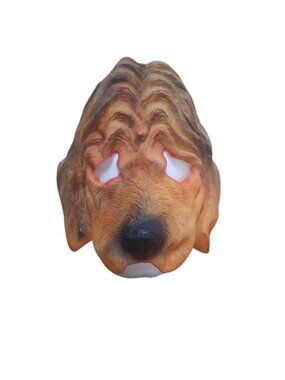 Vintage Puppy Dog Mask Latex